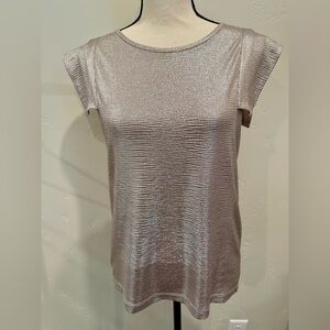 Maette shimmery metallic top. Size Small. Perfect for summer. EUC.
